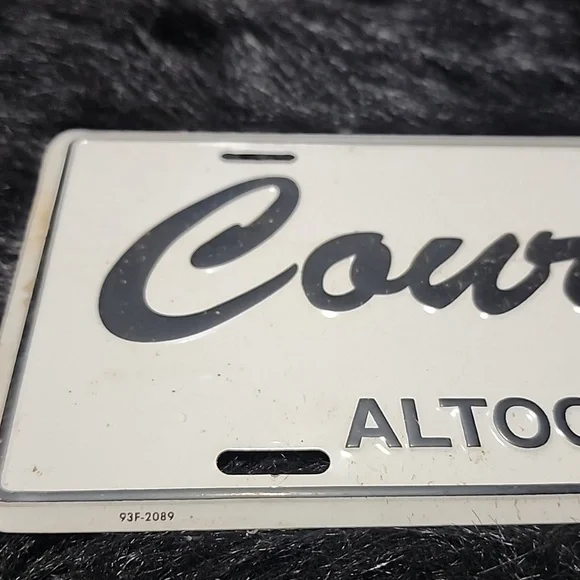 Courtesy Altoona PA License Plate.Like New. VINTAGE. - Picture 2 of 5